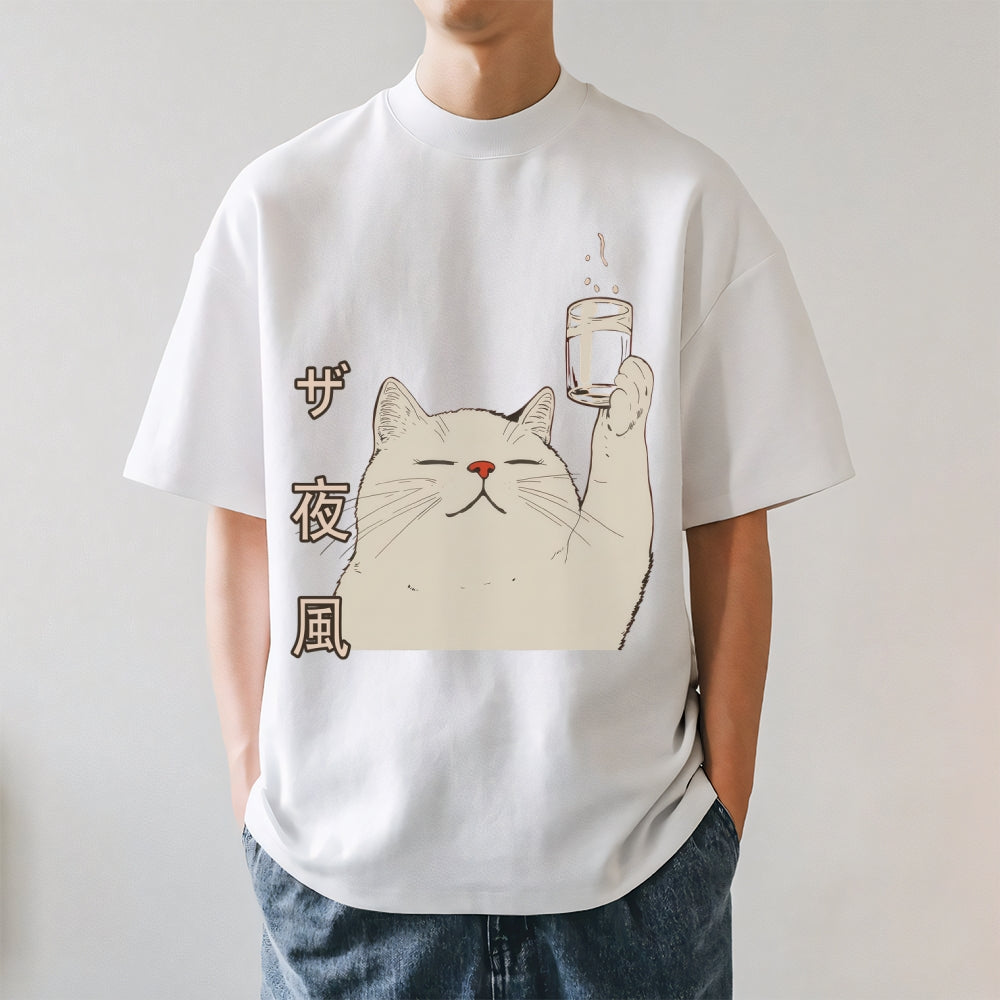Cat Japanese Style Classic Tee