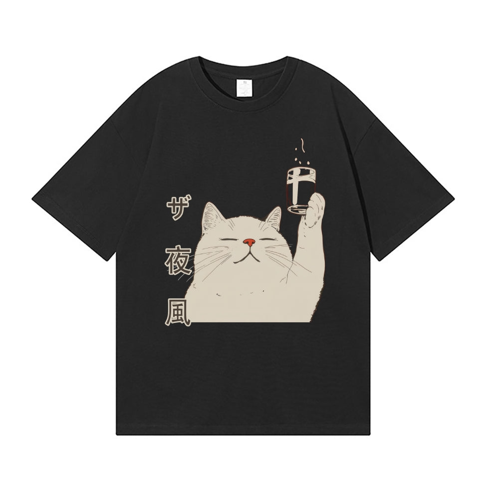 Cat Japanese Style Classic Tee
