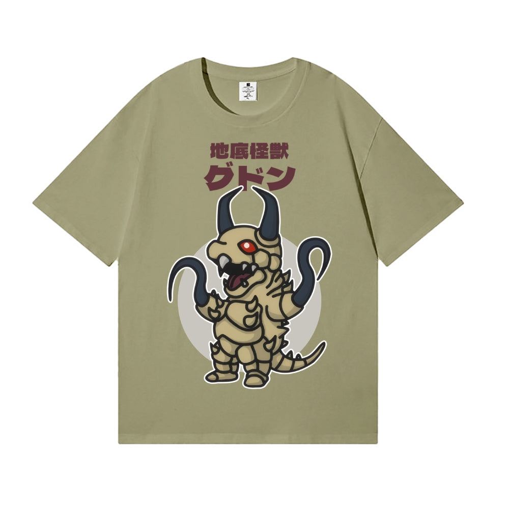 Subterranean Kaiju Gudon Chibi Kawaii Japanese Style Classic Tee