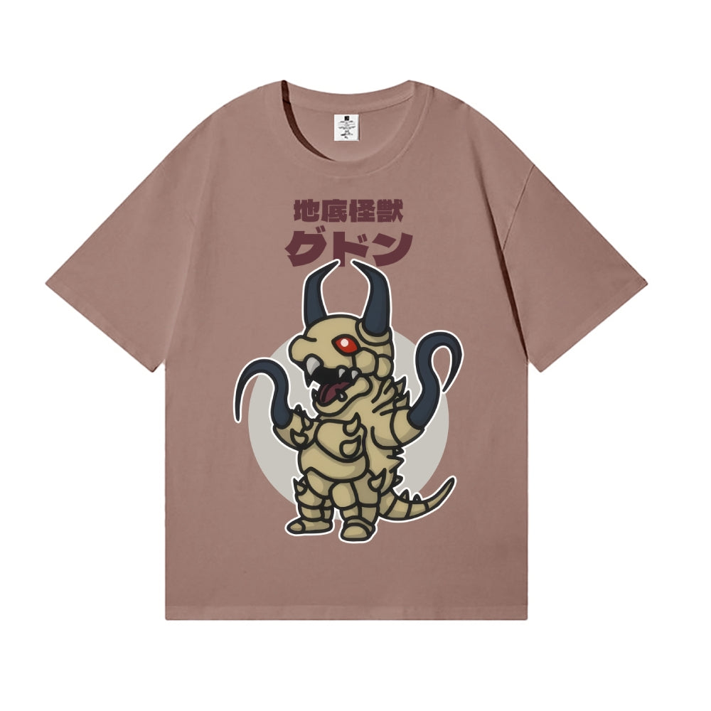 Subterranean Kaiju Gudon Chibi Kawaii Japanese Style Classic Tee