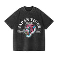 Japan Tiger Vintage Wash Japanese Design T-Shirt