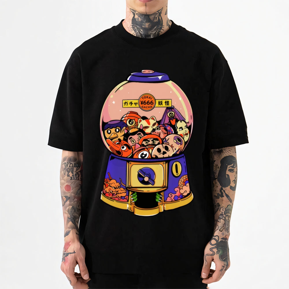 Yokai Gachapon Japanese Style Classic Tee