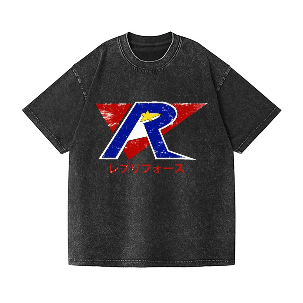 Megaman | Rockman X Repliforce Vintage Wash Japanese Design T-Shirt