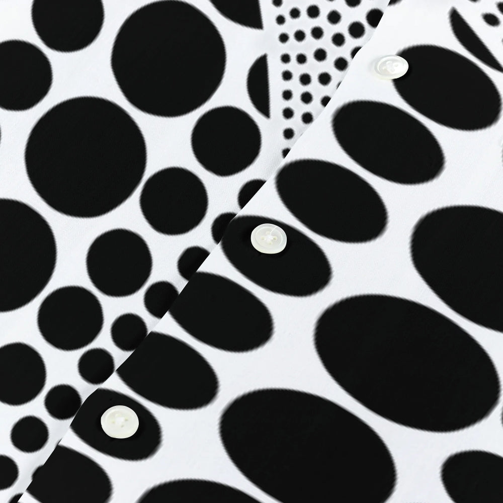 Yayoi Kusama Dots Japanese Style Camp Shirt