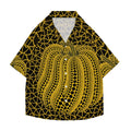 Yayoi Kusama Pumpkin Japanese Style Camp Shirt