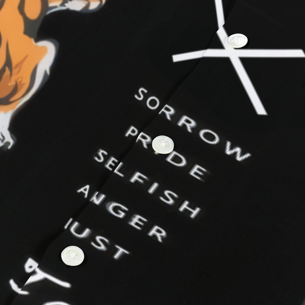 Japan Tiger Japanese Style Camp Shirt