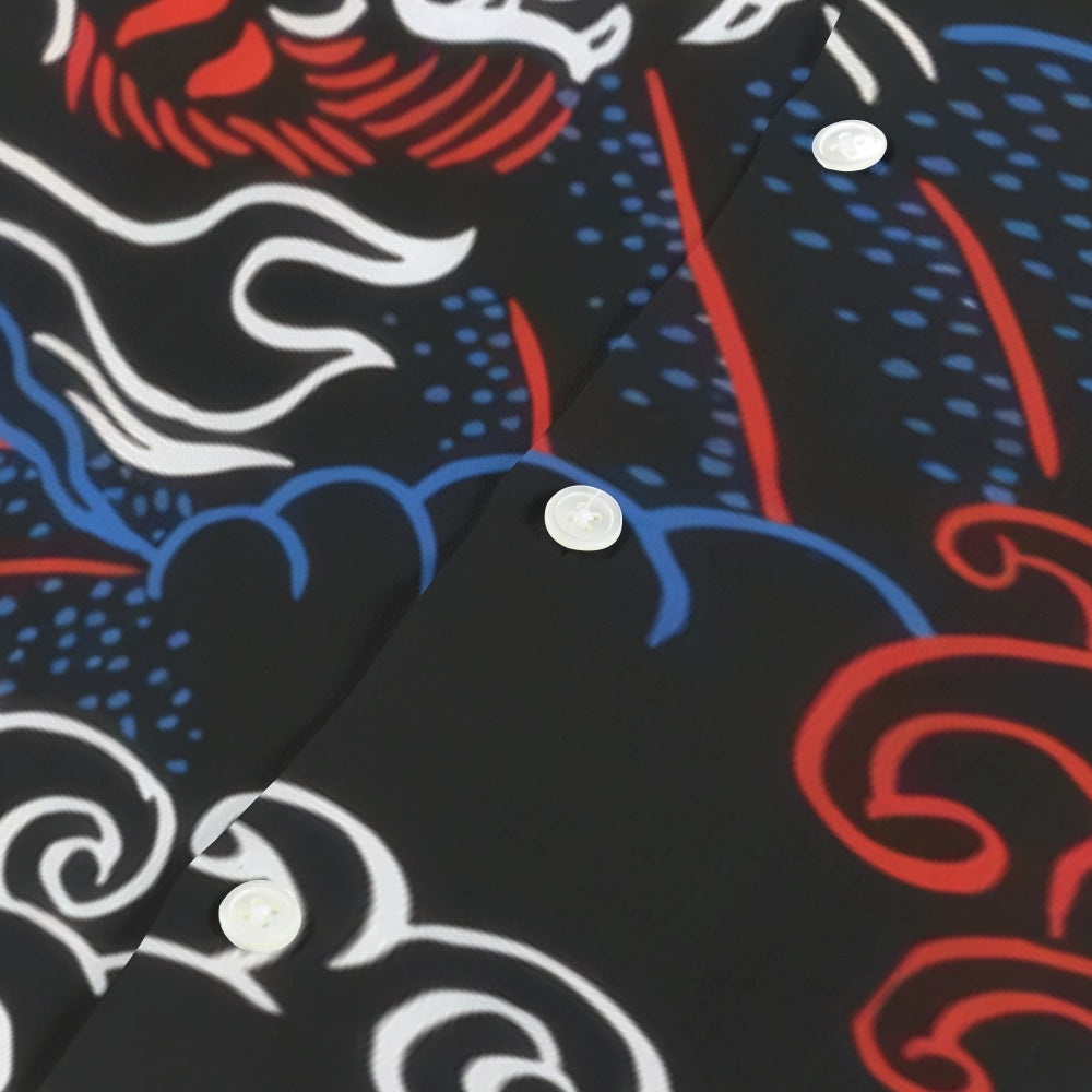 Tiger Japanese Style Camp Shirt