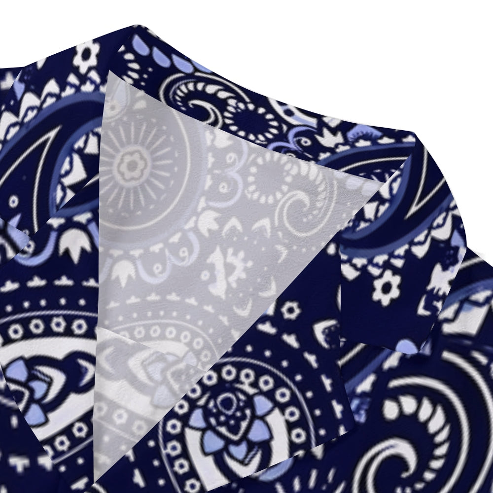 Paisley Japanese Style Camp Shirt