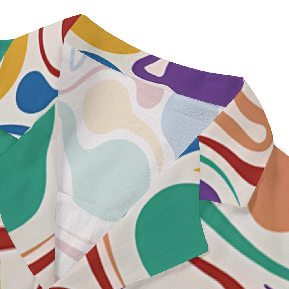 Yayoi Kusama Dot Japanese Style Camp Shirt