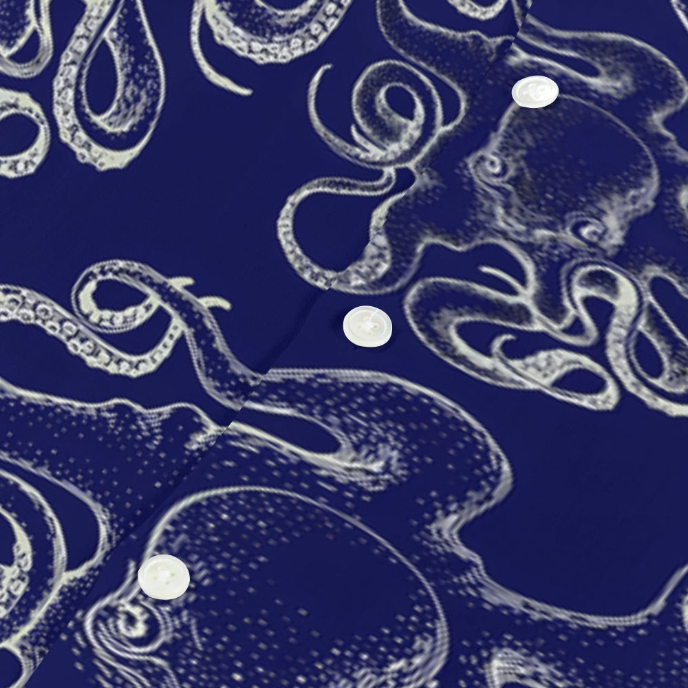 Octopus Japanese Style Camp Shirt