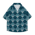 Japanese Texture Japanese Style Camp Shirt