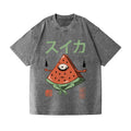 Yokai Watermelon Vintage Wash Japanese Design T-Shirt