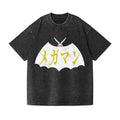 MOTHMAN Vintage Wash Japanese Design T-Shirt