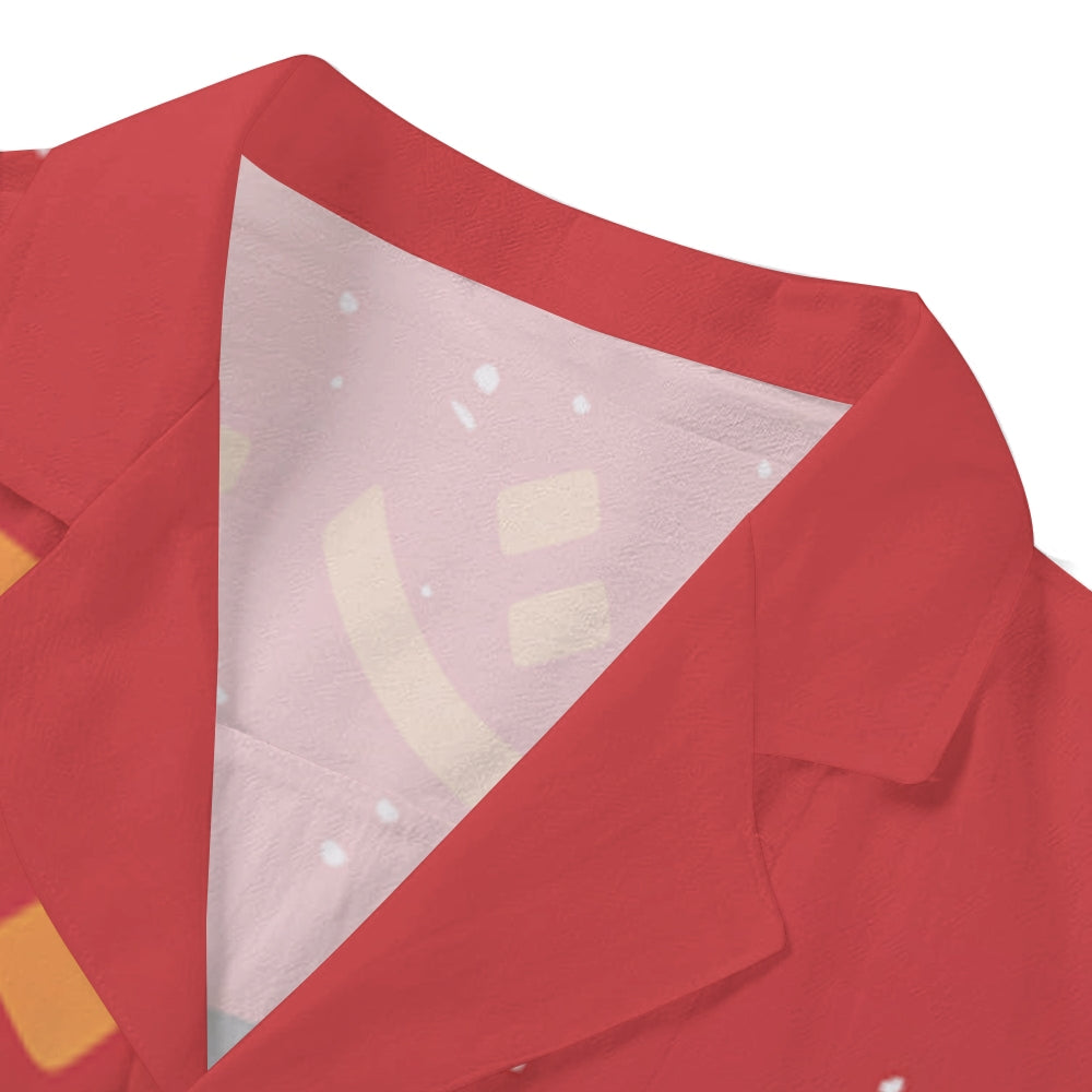 Sushi Cat Japanese Style Camp Shirt