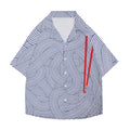 Ramen Texture Japanese Style Camp Shirt