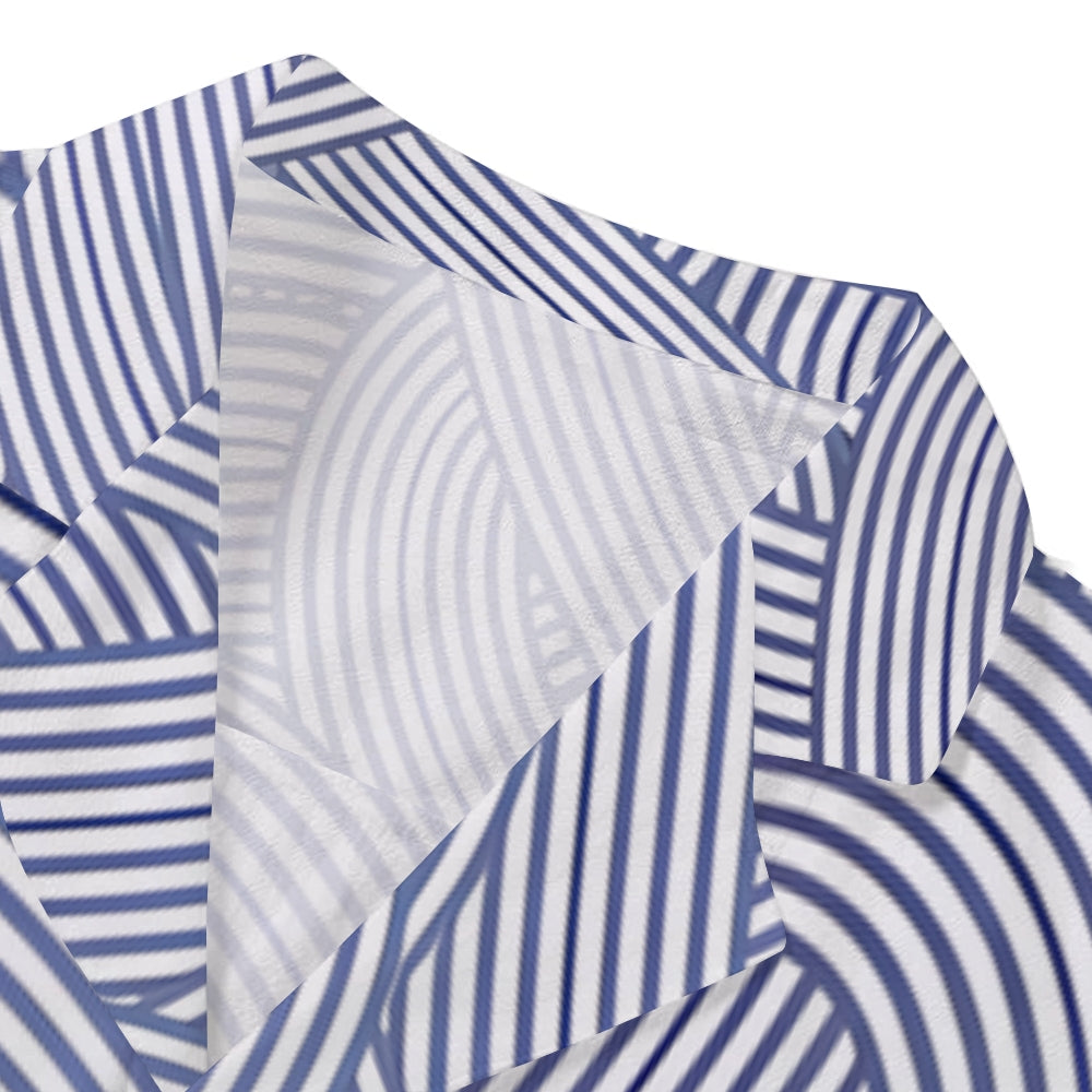 Ramen Texture Japanese Style Camp Shirt