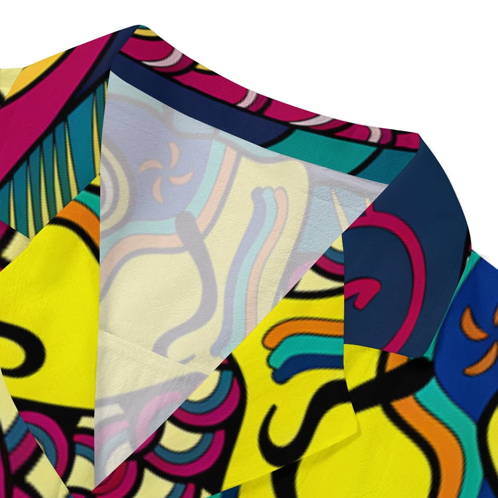 Koi Japanese Style Camp Shirt
