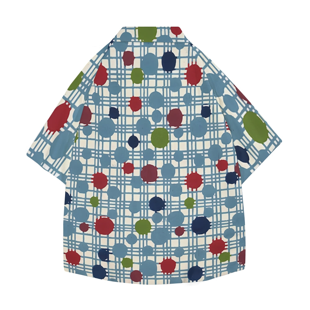 Dot Japanese Style Camp Shirt
