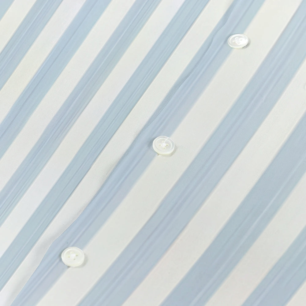 Stripe Japanese Style Camp Shirt