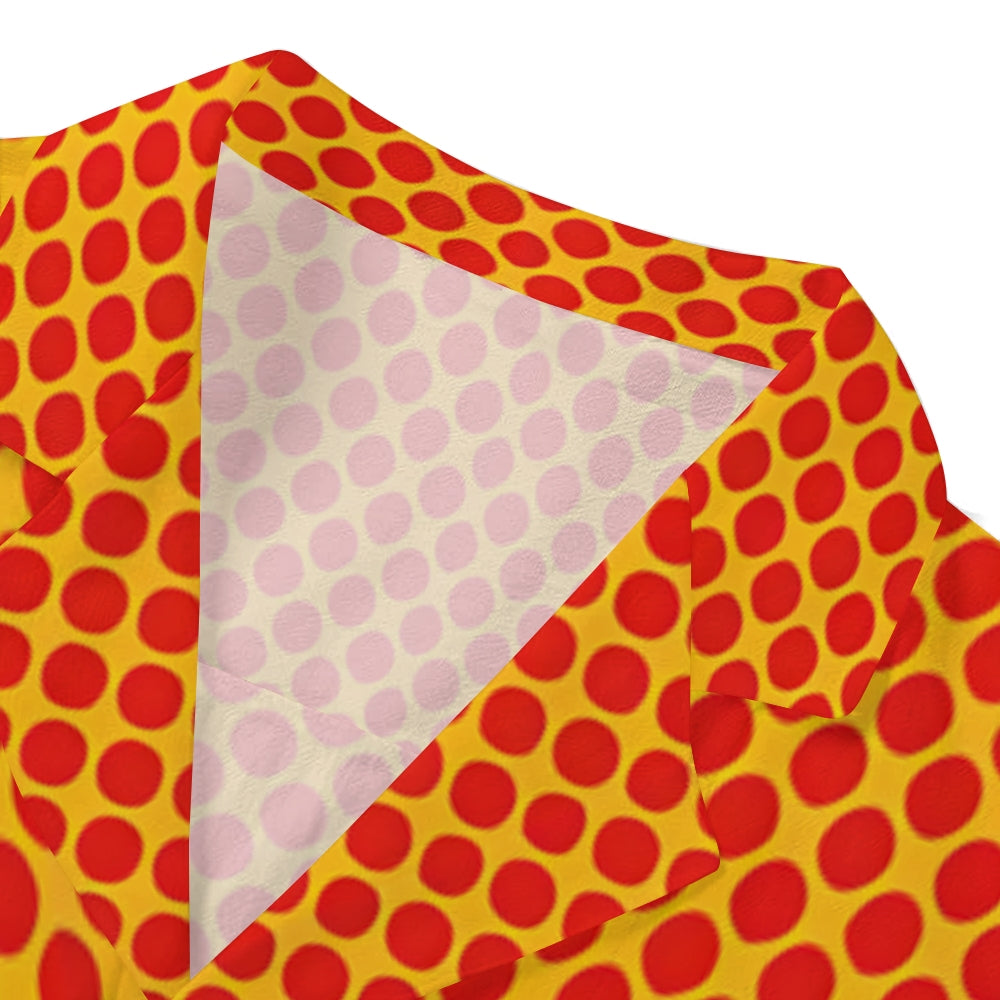 Pop Art Japanese Style Camp Shirt