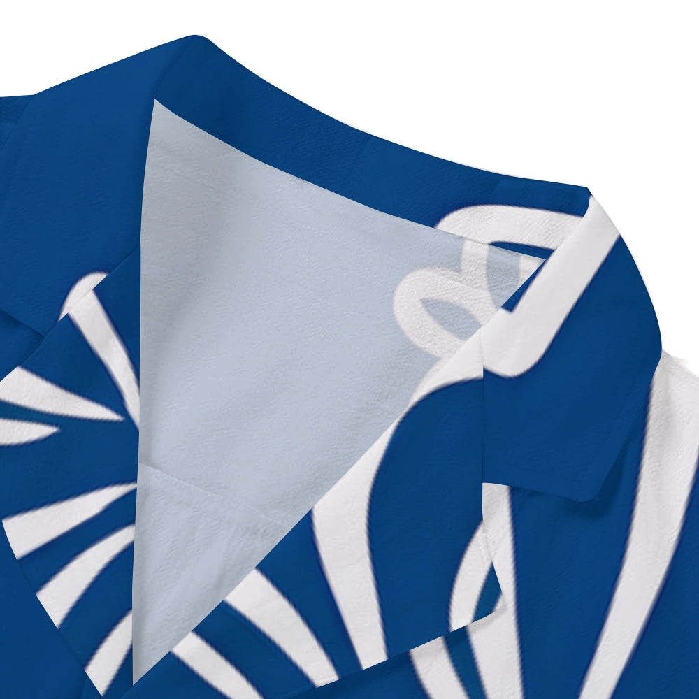 Flower Japanese Style Camp Shirt