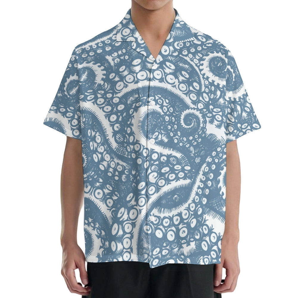 Octopus Japanese Style Camp Shirt