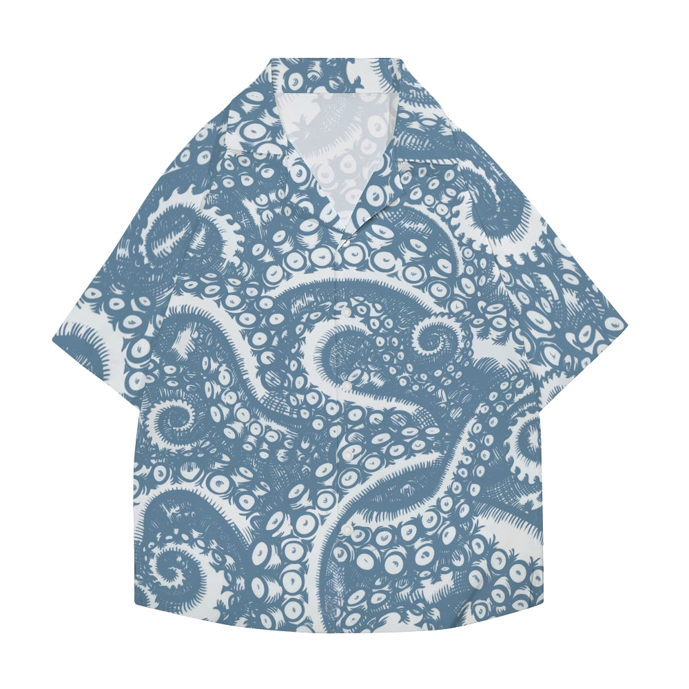 Octopus Japanese Style Camp Shirt