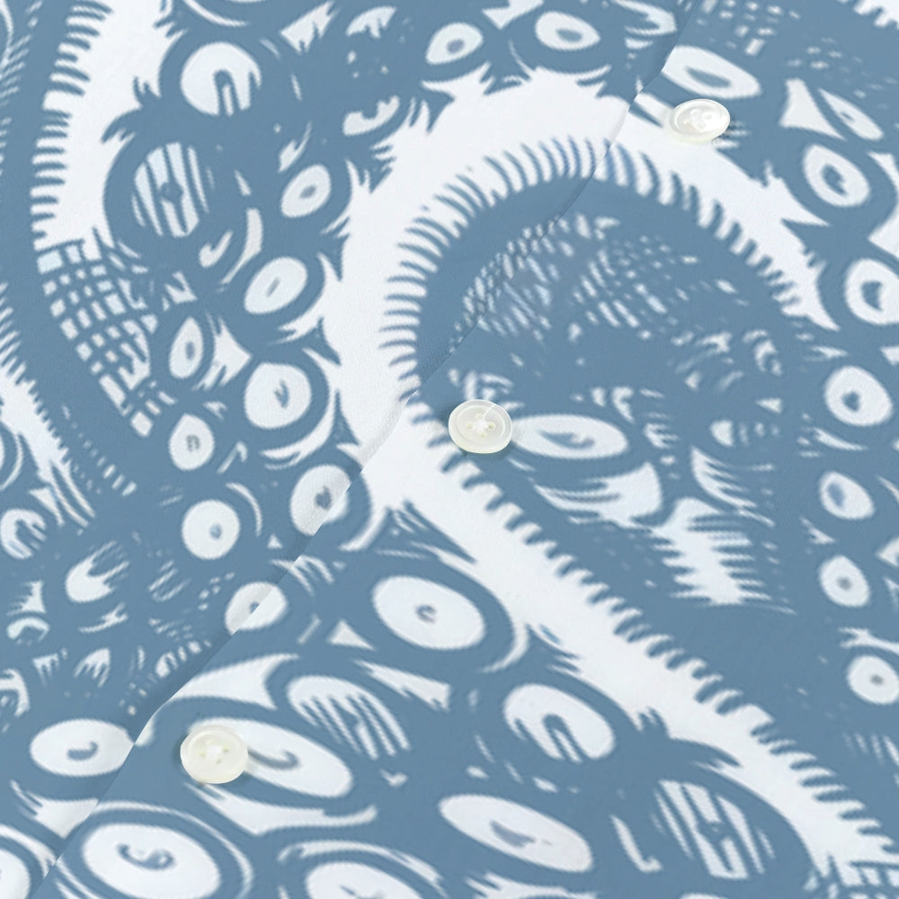 Octopus Japanese Style Camp Shirt