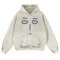 One Punch Vintage Washed Thick Cotton Hoodie