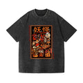 Yokai Vintage Wash Japanese Design T-Shirt