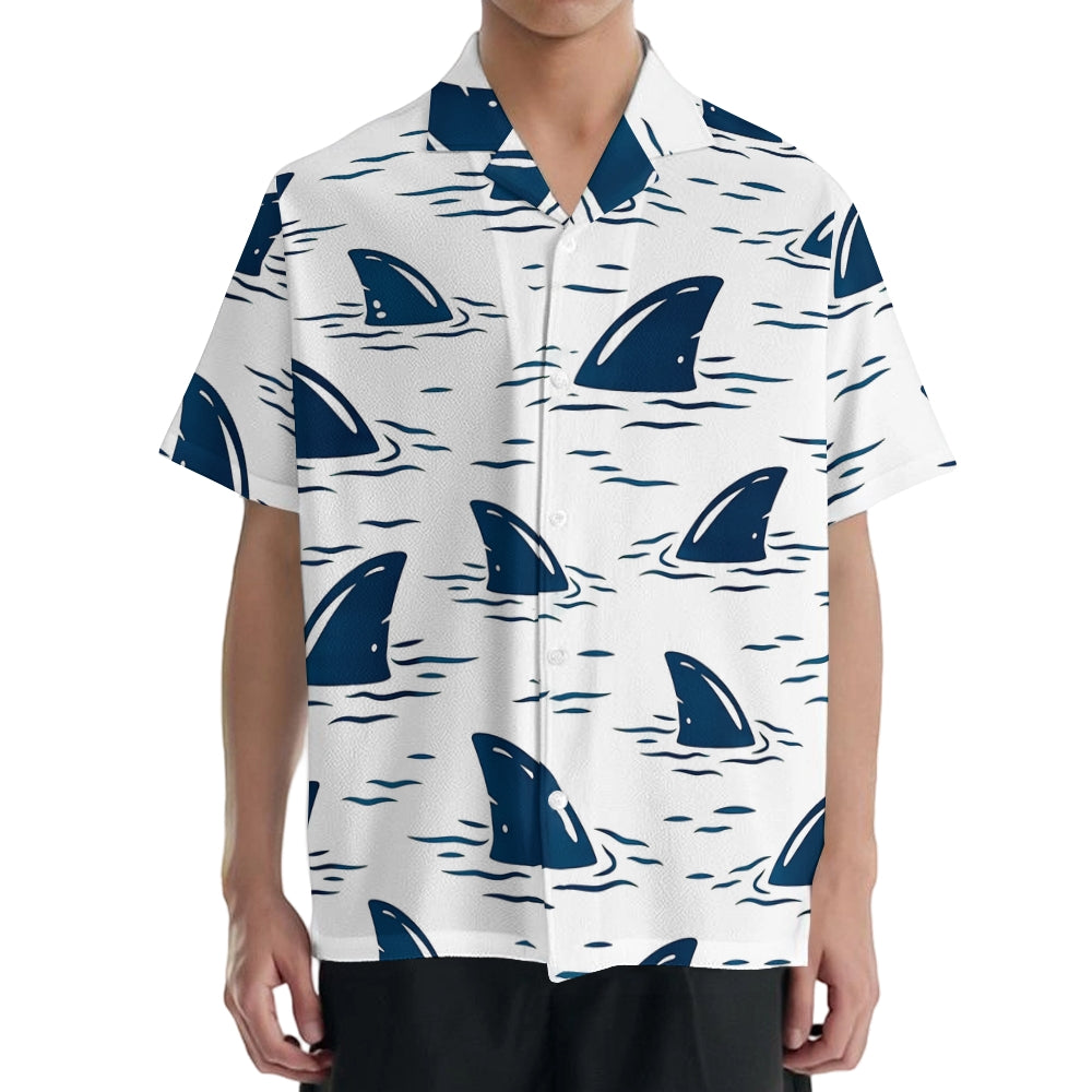 Shark Japanese Style Camp Shirt