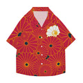 Gokudo Flowers Japanese Style Camp Shirt