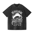 Fish Life Vintage Wash Japanese Design T-Shirt