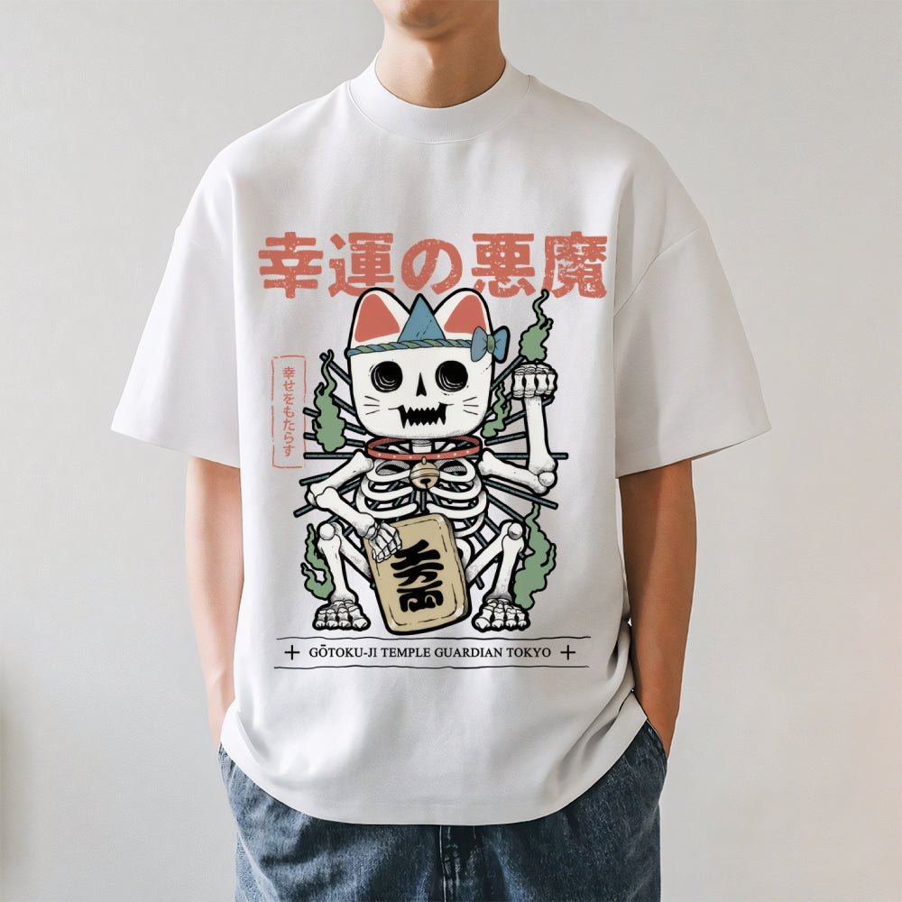 Maneki Neko Spirit Japanese Style Classic Tee