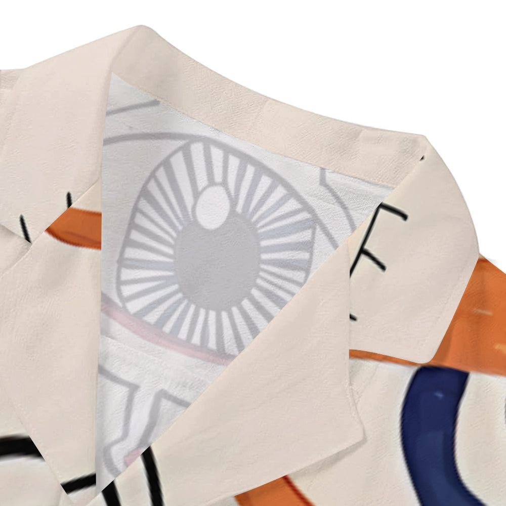 Eyes Japanese Style Camp Shirt