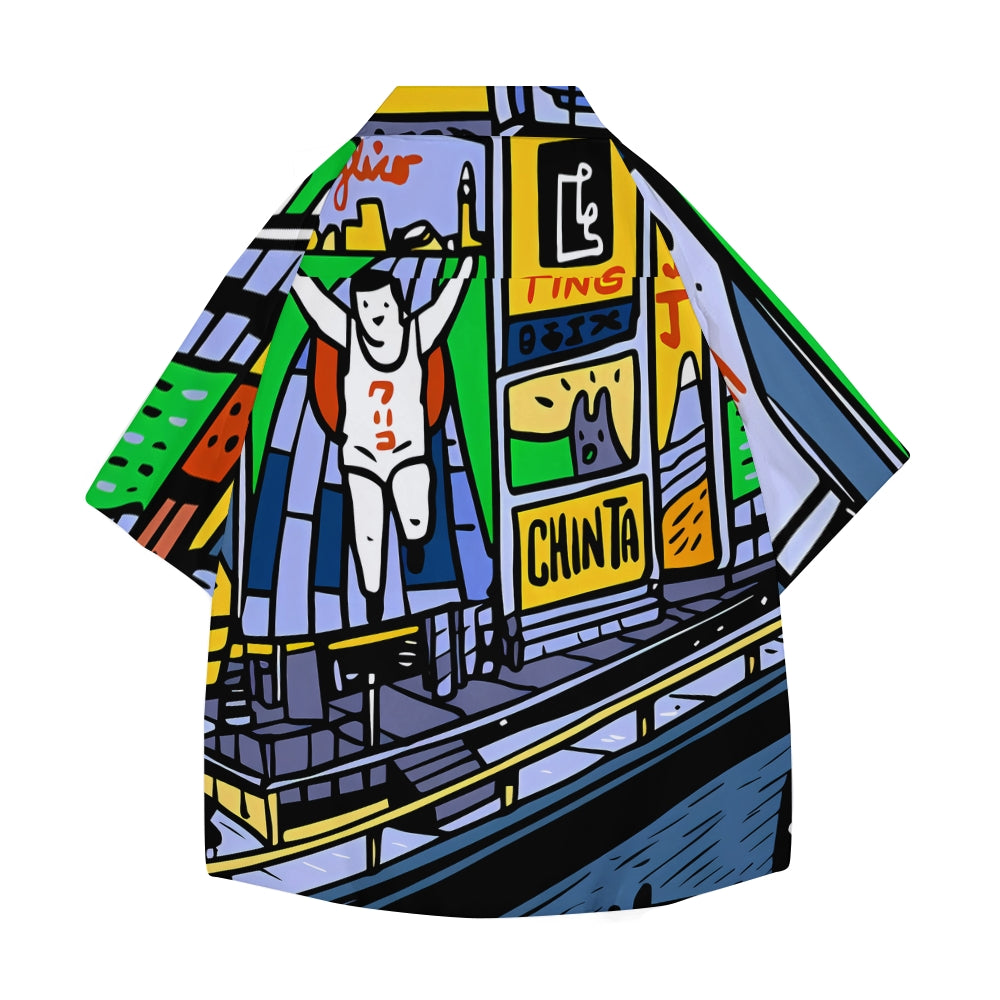 Osaka Japanese Style Camp Shirt
