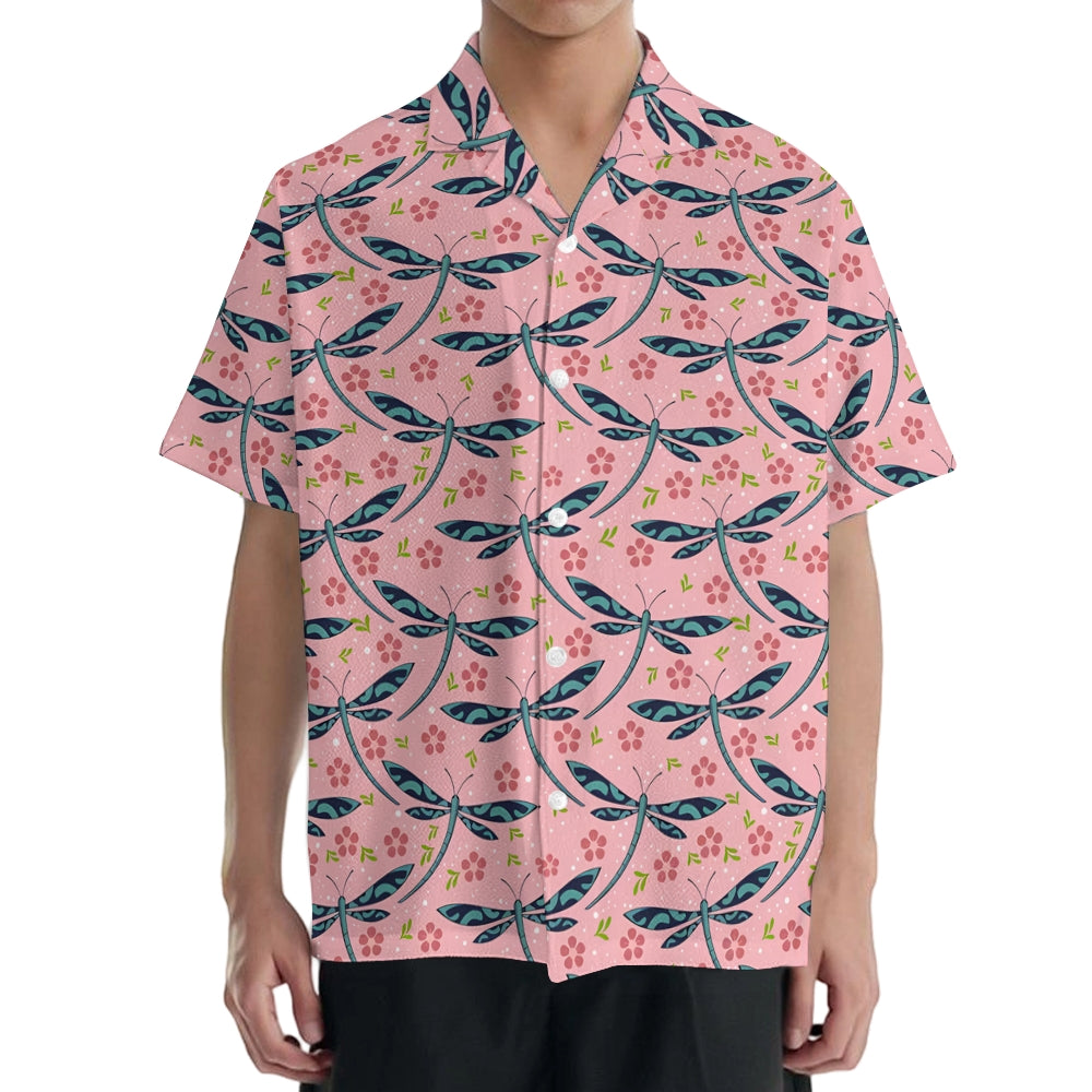 Dragonfly Japanese Style Camp Shirt