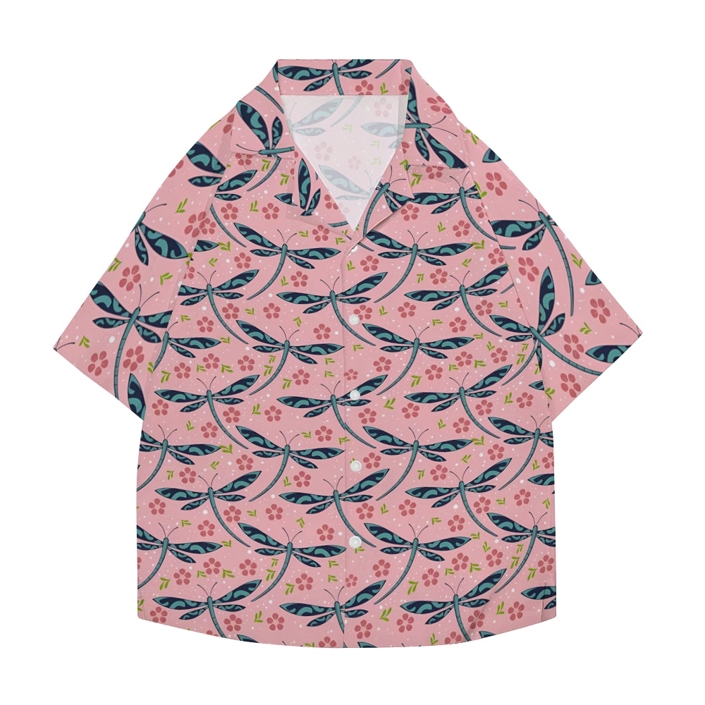 Dragonfly Japanese Style Camp Shirt
