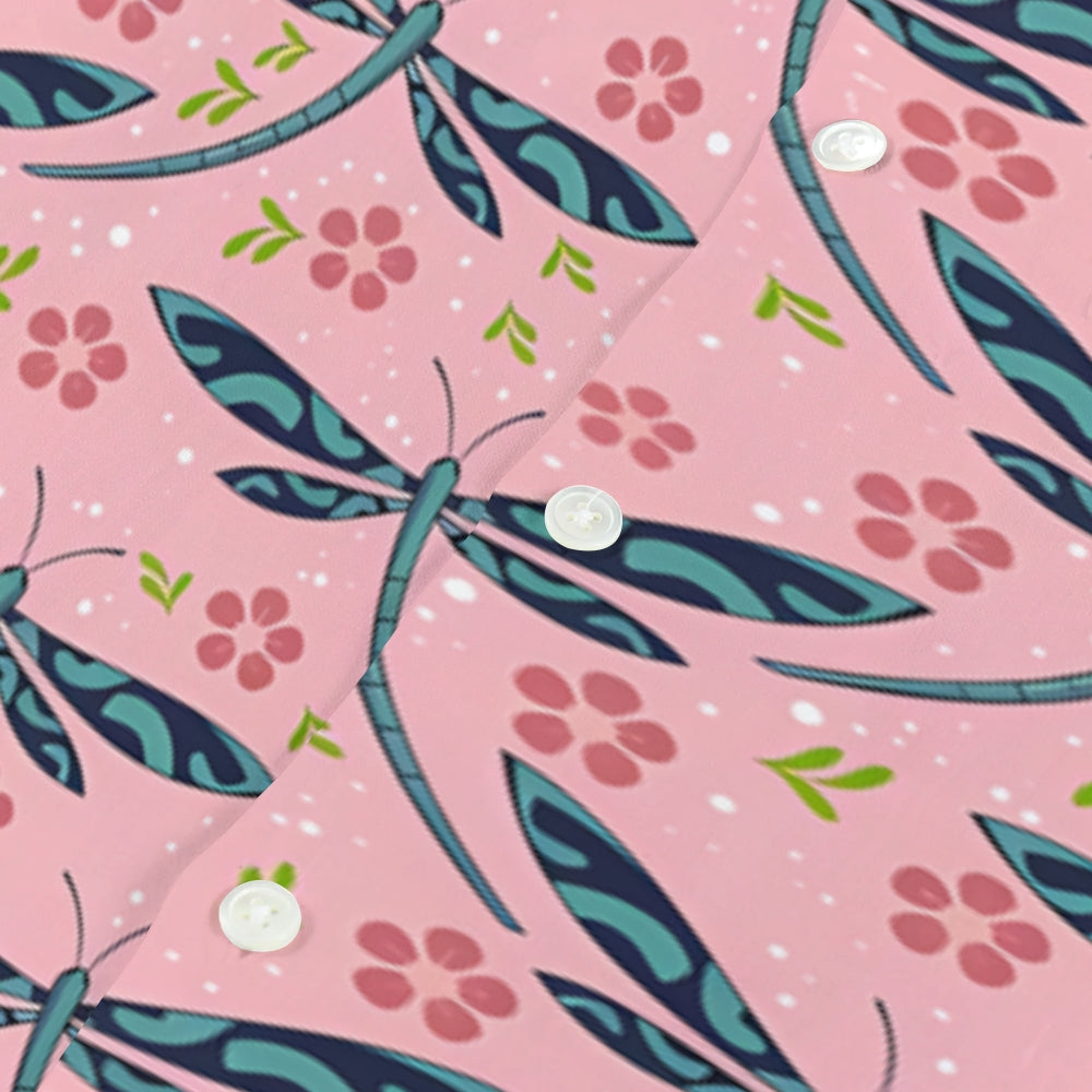 Dragonfly Japanese Style Camp Shirt