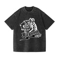 Japan Tiger Vintage Wash Japanese Design T-Shirt