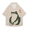 Frog Japanese Style Camp Shirt