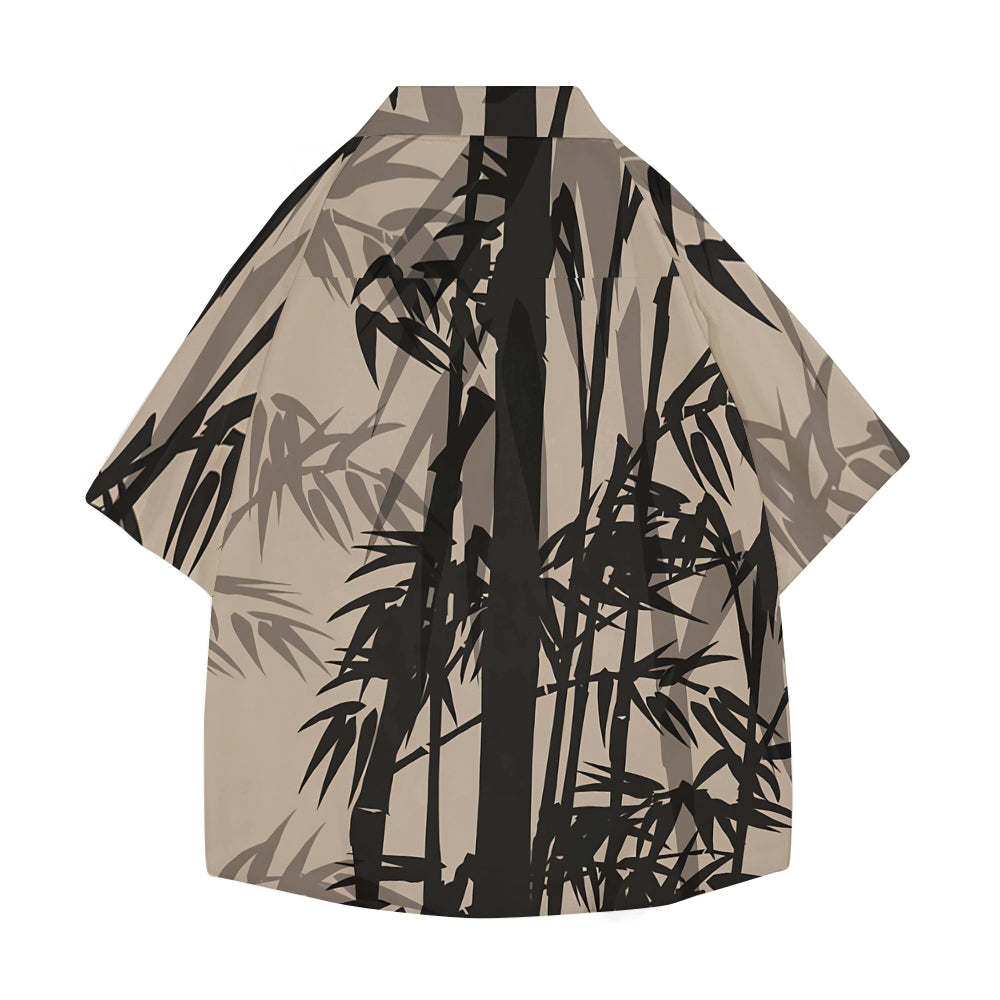 Bamboo Japanese Style Camp Shirt