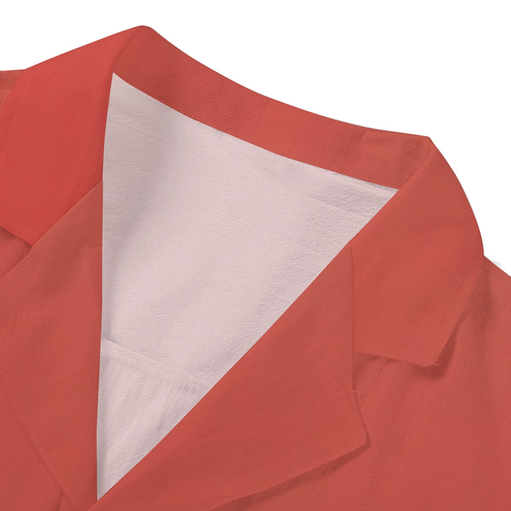 Lucky Cat Japanese Style Camp Shirt