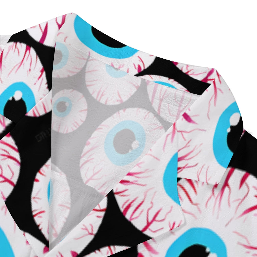 Eyes Japanese Style Camp Shirt