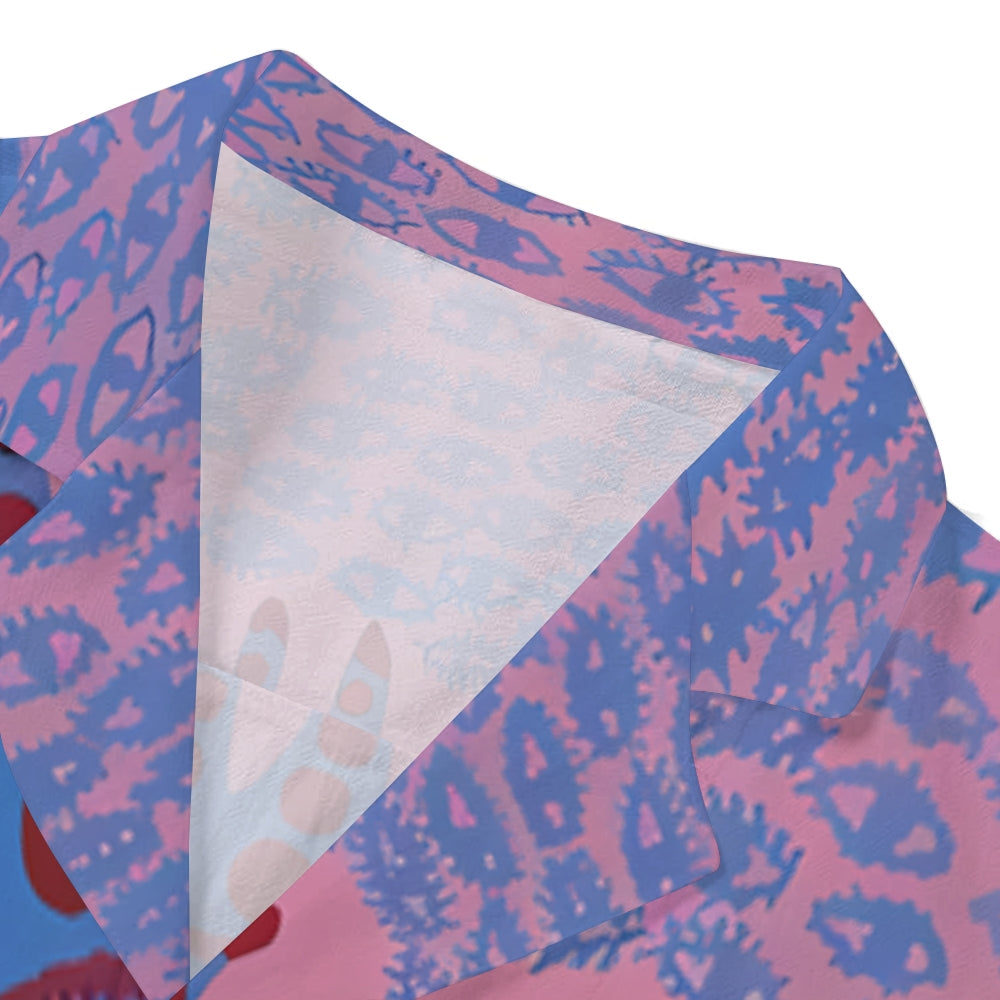 Yayoi Kusama Eyes Japanese Style Camp Shirt