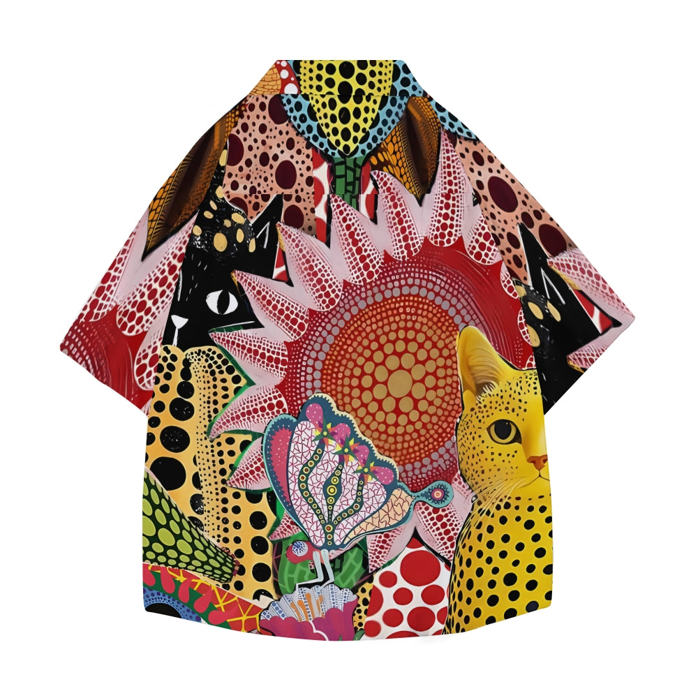 Yayoi Kusama Japanese Style Camp Shirt