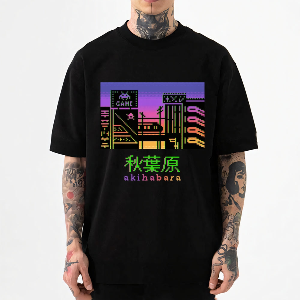 Tokyo Nostalgia - Akihabara Japanese Style Classic Tee