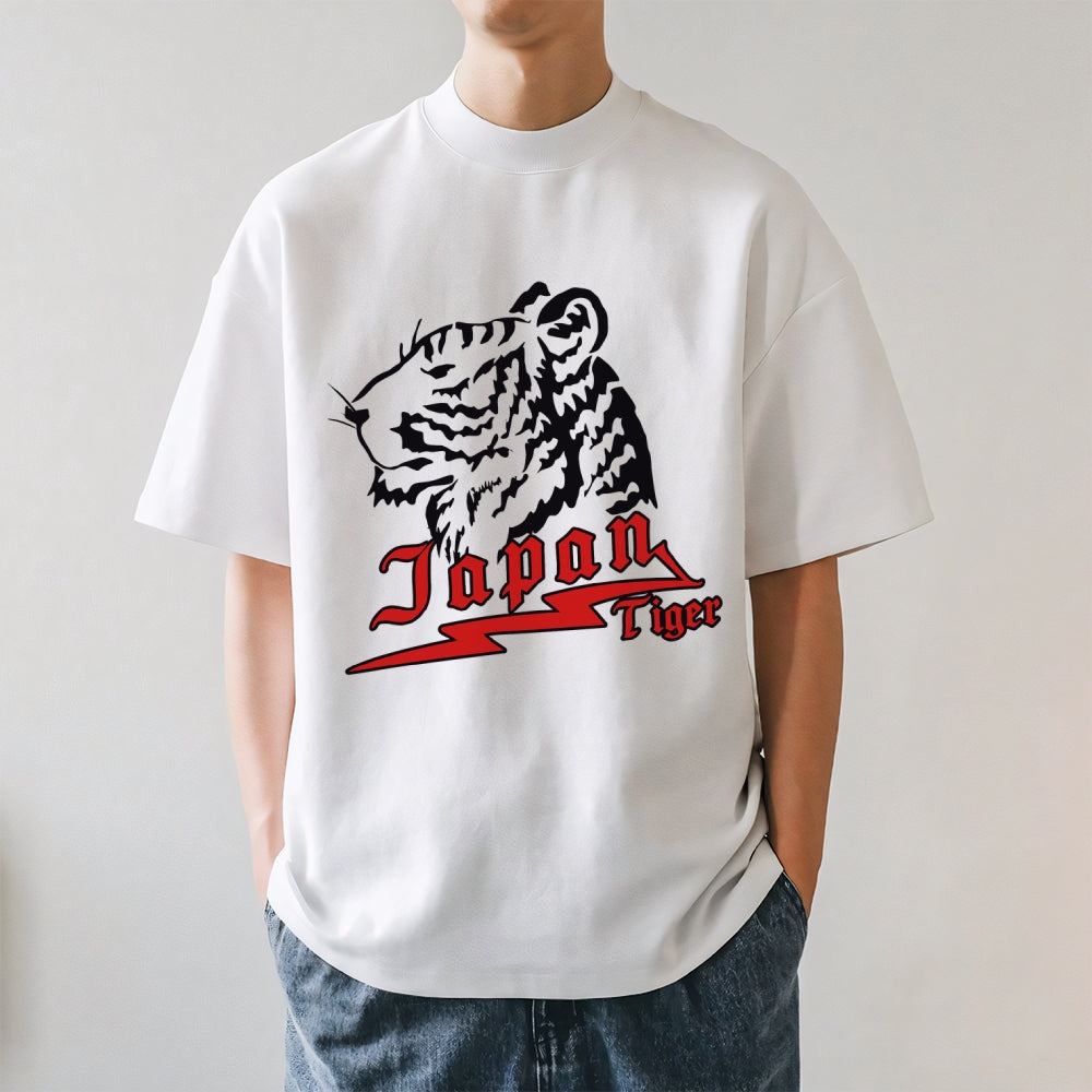 Japan Tiger Original Desgin Japanese Style Classic Tee