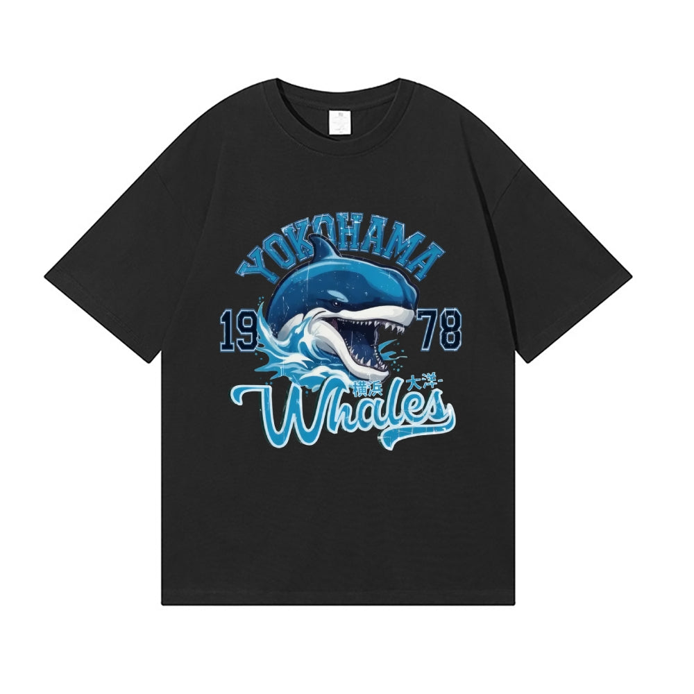 Yokohama Taiyo Whales Japanese Style Classic Tee