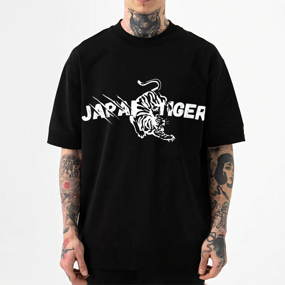 Japan Tiger Original Desgin Japanese Style Classic Tee